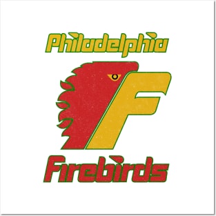 DEFUNCT - Philadelphia Firebirds Hockey Posters and Art
